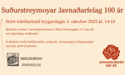 Suðurstreymoyar Javnaðarfelag 100 ár